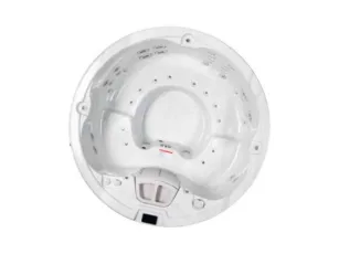 Cyclone Whirlwind round spa with ergonomic seating and relaxing hydrotherapy jets
