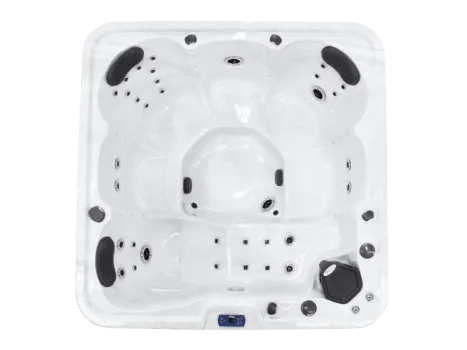 Leisurerite Swim Spa showing jets for hydrotherapy and relaxation
